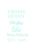 Vel Strijkletters Drama Queen Glitter Neon Bleu Glitter 480 - afb. 2