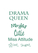 Vel Strijkletters Drama Queen Glitter Emerald Glitter 427 - afb. 2