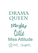 Vel Strijkletters Drama Queen Glitter Jade Glitter 482 - afb. 2