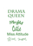 Vel Strijkletters Drama Queen Glitter Green Glitter 455 - afb. 2