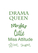Vel Strijkletters Drama Queen Glitter Light Green Glitter 483 - afb. 2