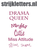 Vel Strijkletters Drama Queen Glitter Pink Glitter 457 - afb. 1