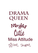 Vel Strijkletters Drama Queen Glitter Burgundy  Glitter 422 - afb. 2