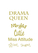 Vel Strijkletters Drama Queen Glitter Gold Glitter 451 - afb. 2