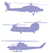 Vel Strijkletters Helicopters Metallics Paars Metallic - afb. 2