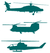 Vel Strijkletters Helicopters Flex Petrol - afb. 2