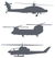 Vel Strijkletters Helicopters Flex Licht Graphiet - afb. 2