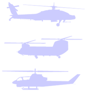 Vel Strijkletters Helicopters Flock Lavendel - afb. 2