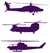 Vel Strijkletters Helicopters Glitter Purple Glitter 424 - afb. 2