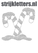 Vel Strijkletters Kerst Candy Cane Glitter Silver 450 - afb. 1