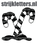 Vel Strijkletters Kerst Candy Cane Flex BORSTLOGO - afb. 1