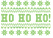 Vel Strijkletters Kerst Fair Isle Mirror Groen - afb. 2