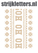 Vel Strijkletters Kerst Fair Isle Design Leger Beige - afb. 1