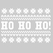 Vel Strijkletters Kerst Fair Isle Polyester Ondergrond Wit - afb. 2