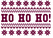 Vel Strijkletters Kerst Fair Isle Flex Burgundy - afb. 2