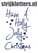 Vel Strijkletters Kerst Have A Holly Jolly Christmas Holografische Blauw - afb. 1