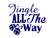 Vel Strijkletters Kerst Jingle All The Way Flock Royal Blauw - afb. 2