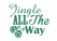 Vel Strijkletters Kerst Jingle All The Way Glitter Emerald Glitter 427 - afb. 2