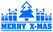Vel Strijkletters Kerst Merry X-Mas Flex Licht Blauw - afb. 2