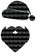 Vel Strijkletters Kerstman Flex BORSTLOGO - afb. 2