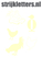 Vel Strijkletters Kippen Flex Beige - afb. 1