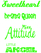Vel Strijkletters Little Angel Flock Neon Groen - afb. 2