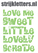 Vel Strijkletters Love Me Mirror Groen - afb. 1