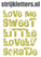 Vel Strijkletters Love Me Glitter Coronado Gold - afb. 1