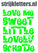 Vel Strijkletters Love Me Glow in the Dark Groen - afb. 1