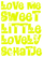 Vel Strijkletters Love Me Glow in the Darg Geel - afb. 2