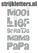 Vel Strijkletters Mooi Lief Design Zebra - afb. 1