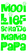 Vel Strijkletters Mooi Lief Glow in the Dark Groen - afb. 2