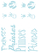 Vel Strijkletters Prinses Mirror Blauw - afb. 2