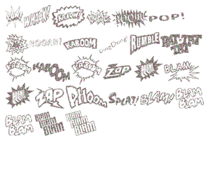 Vel Strijkletters Slam Glitter Regenboog Multicolor 453 - afb. 2