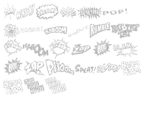 Vel Strijkletters Slam Glitter Silver 450 - afb. 2