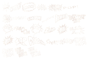 Vel Strijkletters Slam Glitter White Glitter 444 - afb. 2