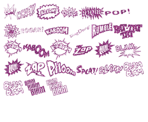 Vel Strijkletters Slam Glitter Lavender 428 - afb. 2