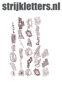 Vel Strijkletters Slam Glitter Rose Gold Glitter 486 - afb. 1