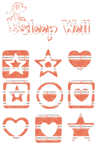 Vel Strijkletters Sleep Well Glitter Rainbow Coral Glitter ST - afb. 2