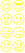 Vel Strijkletters Smiley 1 Flex Neon Geel - afb. 2