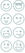 Vel Strijkletters Smiley 1 Design Carbon Zilver - afb. 2