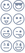 Vel Strijkletters Smiley 1 Design Jeans - afb. 2