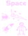 Vel Strijkletters Space Flex Baby Rose - afb. 2