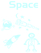 Vel Strijkletters Space Flex Baby Blauw - afb. 2