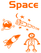 Vel Strijkletters Space Flex Oranje - afb. 2