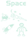 Vel Strijkletters Space Flex Pastel Groen - afb. 2