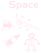 Vel Strijkletters Space Flex Pastel Roze - afb. 2
