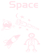 Vel Strijkletters Space Flex Pastel Roze - afb. 2