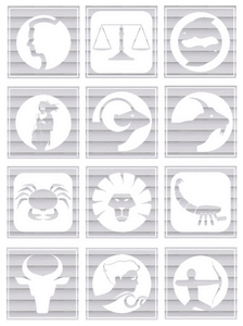 Vel Strijkletters Sterrenbeeld Vierkant Glitter Rainbow White 488 - afb. 2