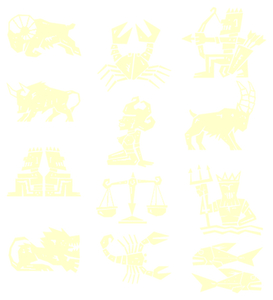 Vel Strijkletters Sterrenbeelden Flex Beige - afb. 2